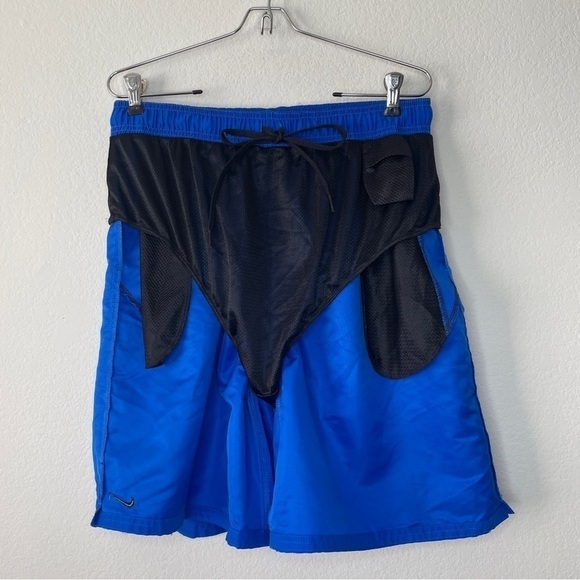 Nike Blue Swim Trunks XL - Picture 6 of 10